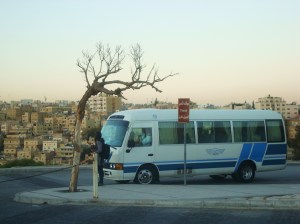 I Amman - vores bus